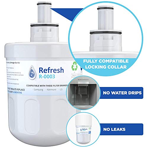 Refresh Refrigerator Water Filter Replacement (3 Count)