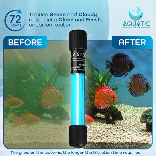 5W UV Light for Aquariums with 4 Timer Modes