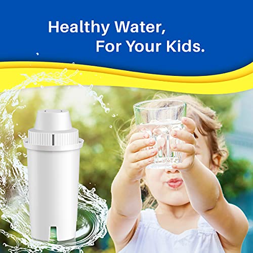 Replacement for Brita Longlast Water Filter Pitcher for Drinking Water (6 Count)