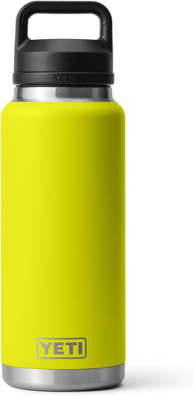 YETI Rambler 36 oz Bottle, Vacuum Insulated, Leakproof, Stainless Steel with Chug Cap