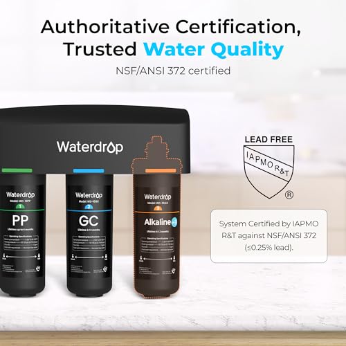 TSB ALK 8 Layer Slightly Alkaline Under Sink Water Filter System