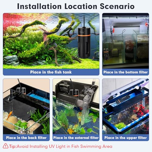 Aquarium U V Light with Timer