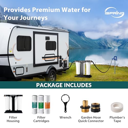 3 Stage RV Water Filter System