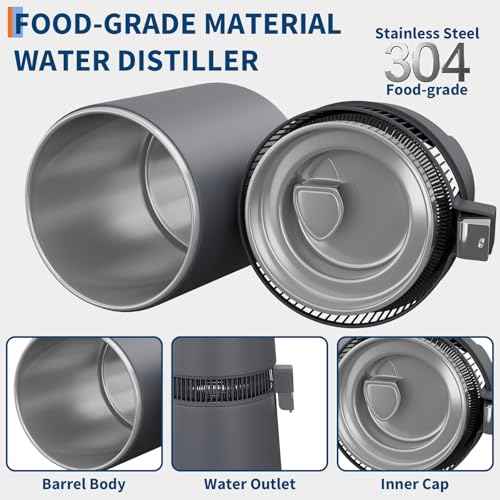 4L Countertop Water Distiller