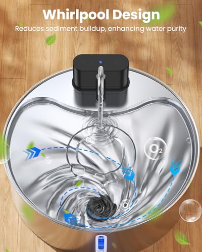 Wireless Dog Water Fountain for Large Dogs
