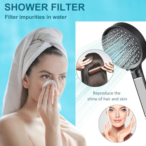 2.0 Carbon Shower Filter Compatible with Cobbe Plus Handheld Showerhead