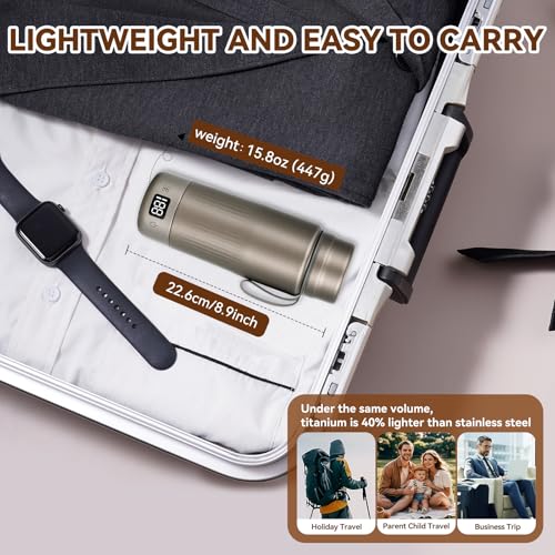 Pure Titanium Travel Kettle