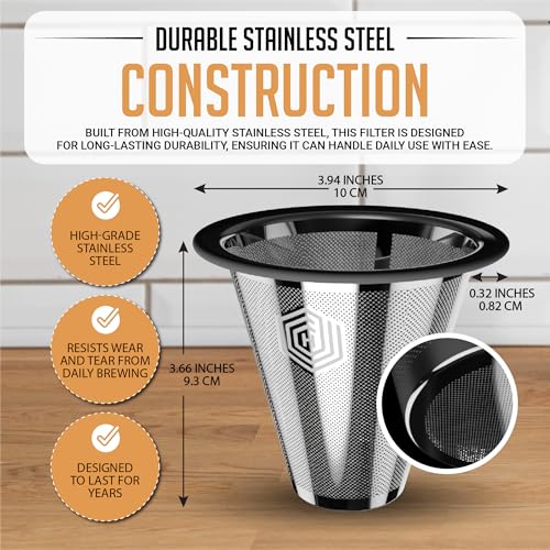 Reusable Metal Filter for Fellow Stagg XF Pour Over Coffee Maker