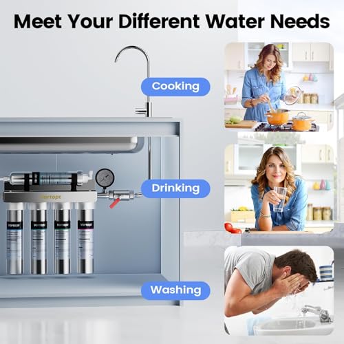 Stainless Steel Under Sink Water Filter