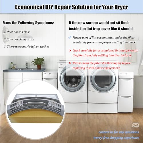 DC61 02595A Dryer Lint Filter Case Screen
