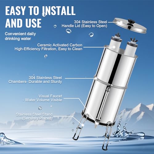 Gravity fed Water Filter System