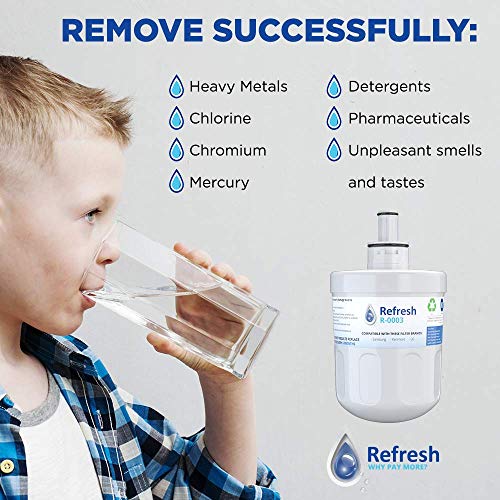 Refresh Refrigerator Water Filter Replacement (3 Count)