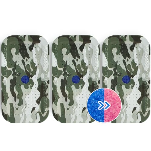 3 Packs Gun Safe Dehumidifier 40 Gram Reusable Indicating Silica Gel Desiccant Canister