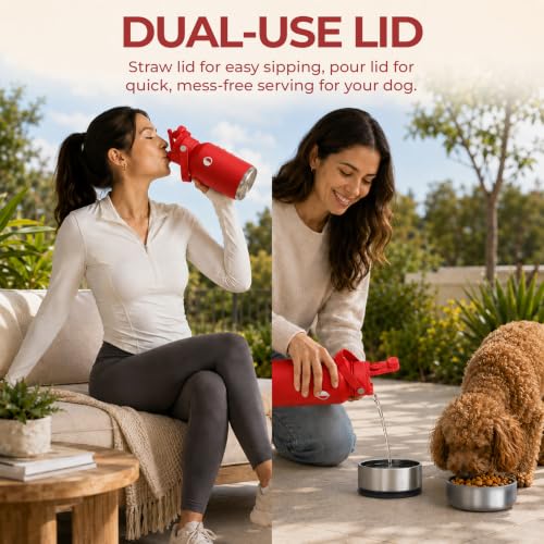 32 oz. Dog Water Bottle