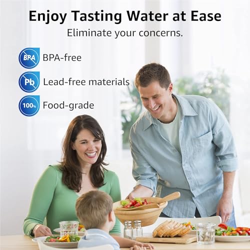 Pitcher Water Filter Replacement for Brita® Filters (8 Count)
