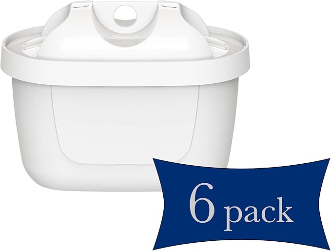 NRP 6-Pack EU Version Water Filter Replacement for Brita Pitcher Maxtra #1001122 Also fits in Levoit, amazonbasics Water Jugs, filtre à eau de pichet Pour Brita