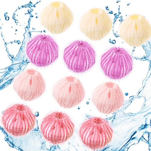 12 Pieces Pet Hair Remover for Laundry