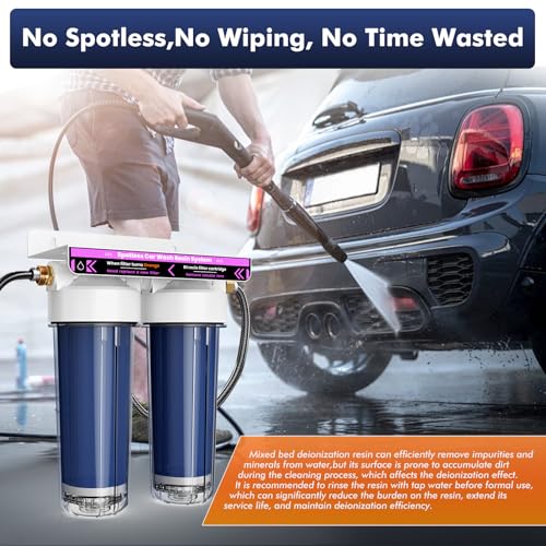 Deionized Spot Free Car Rinse Unit