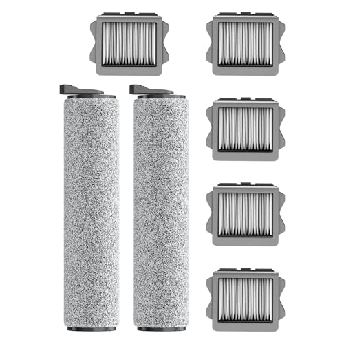 Roller Brush Replacement Compatible with Tineco S3 Vacuum Mop (7 Count)
