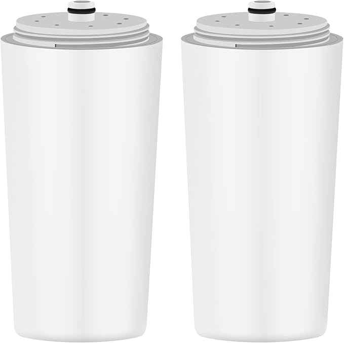 Water Replacement Filter for Shower Head,Compatible with Aquasana AQ-4100,AQ-4100NSH,AQ-4105,AQ-4105CHR,AQ-4125 Shower Head Cartridge.(2Pack)