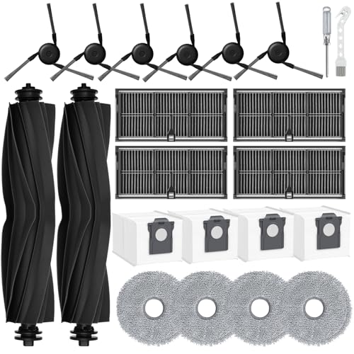 Accessories Kit for Dreame X40 Ultra L40 Ultra MOVA P10 Pro Ultra Robot Vacuum Cleaner (22 Count)