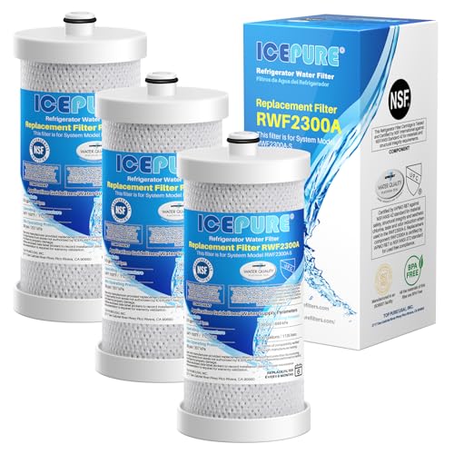 WF1CB Refrigerator water filter Replacement For Frigidaire PureSource WF1CB (3 Count)