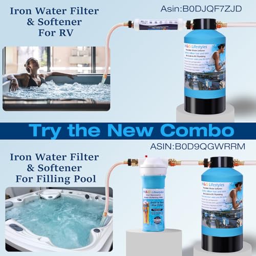 Portable Water Softener for RV 5A Food