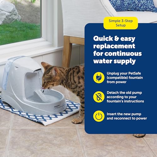 Replacement Pump for Pet Drinking Fountains
