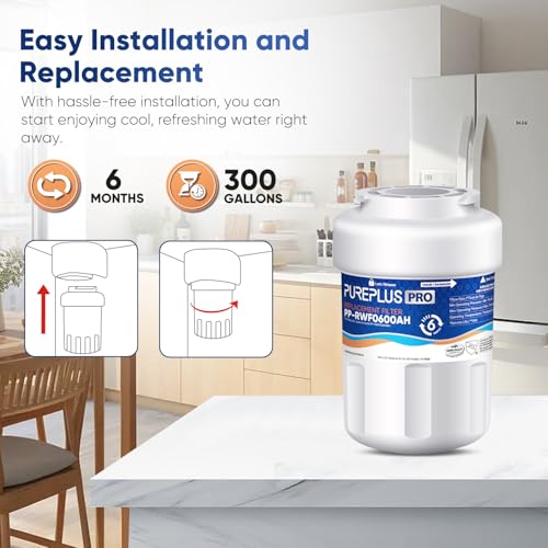 PRO Refrigerator Water Filter Replacement for HDX FMG (2 Count)