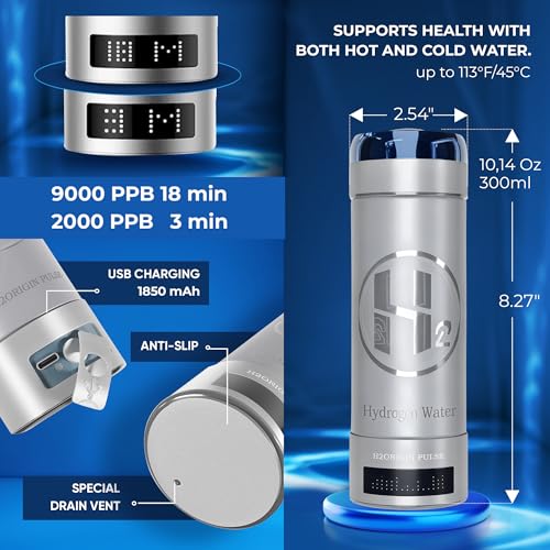 Hydrogen Water Bottle Generator