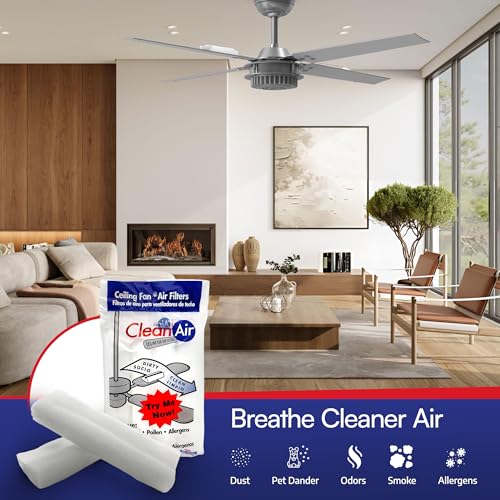 Ceiling Fan Air Filter (4 Count)