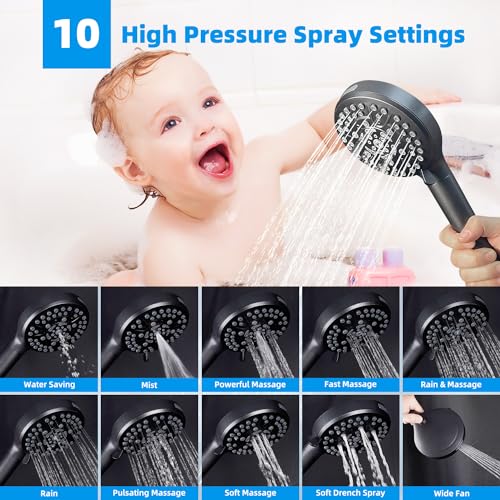 10" Dual Filtered Shower Head