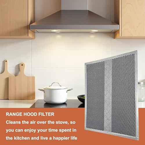 S99010308 Range Hood Charcoal Carbon Filters Replacement For Broan BPSF30 QS WS 99010308 And GE WB02X10707 Non (2 Count)