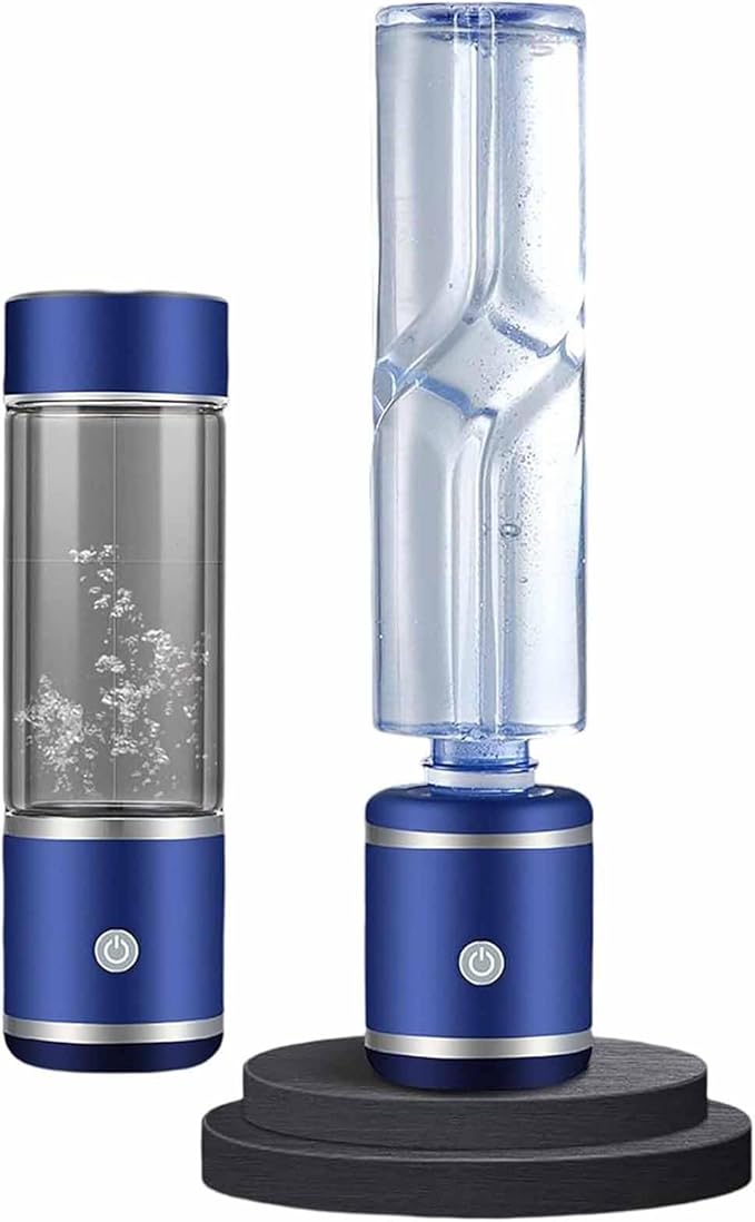 300ML 2000ppb Hydrogen Water Generator Bottle, Antioxidants Hydrogen Bottle, Portable Ion Hydrogen Generator, Rechargeable, for Home Travel Office