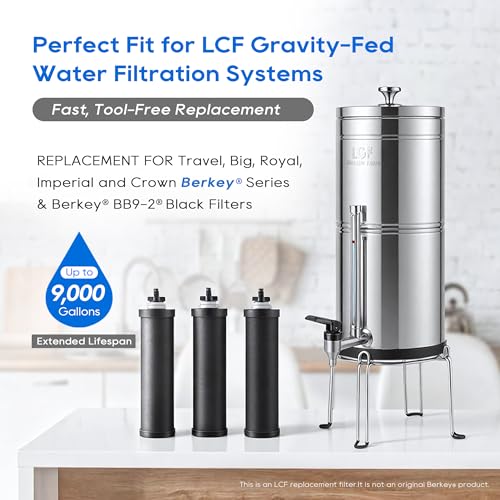 Gravity Water Filter (3 Count)