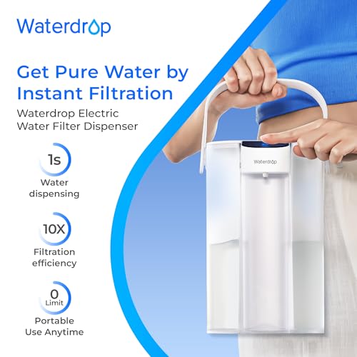 ED01W Electric Water Filter Pitcher with 2 Filters