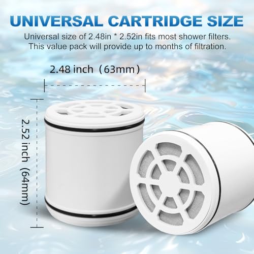 High Output Shower Filter Replacement Cartridge