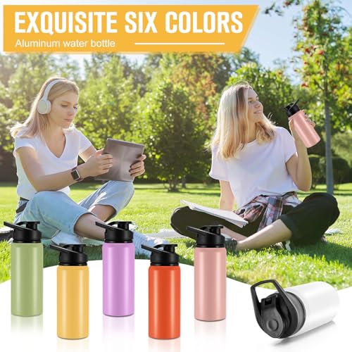 Aluminum Water Bottle Bulk (24 Count)