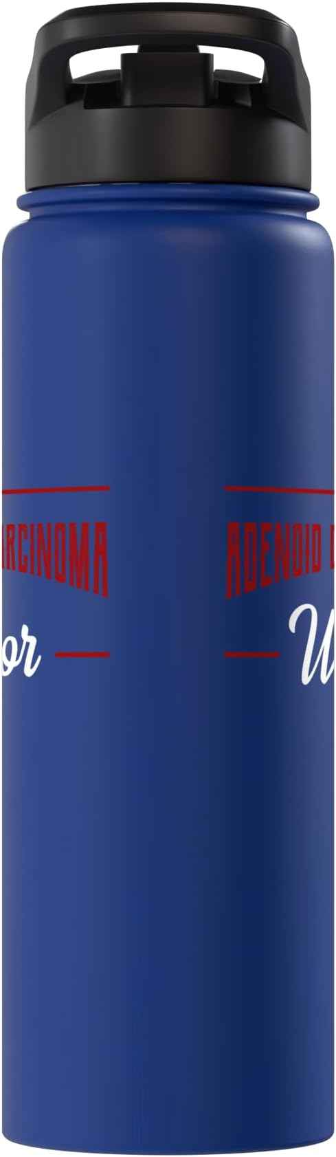 I Am A Warrior Adenoid Cystic Carcinoma ACC Adenoidcystic Stainless Steel Insulated Water Bottle