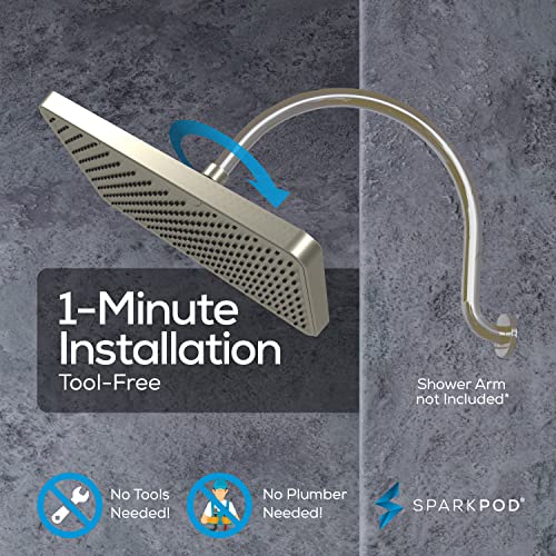12 Inch Rectangle Rain Shower Head