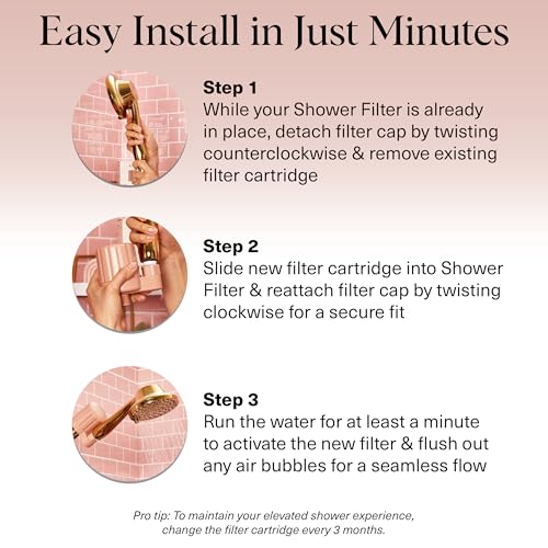 Shower Filter Replacement Cartridge