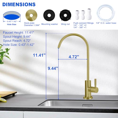 Long Stem Drinking Water Faucet