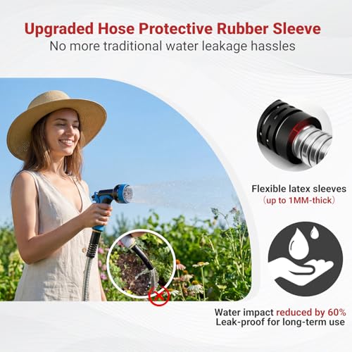100ft Metal Garden Hose