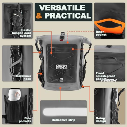 Waterproof Backpack Dry Bag 35L
