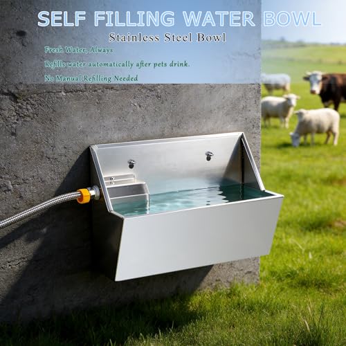 Dog Water Bowl Dispenser Stainless Steel (4.4 Gram)