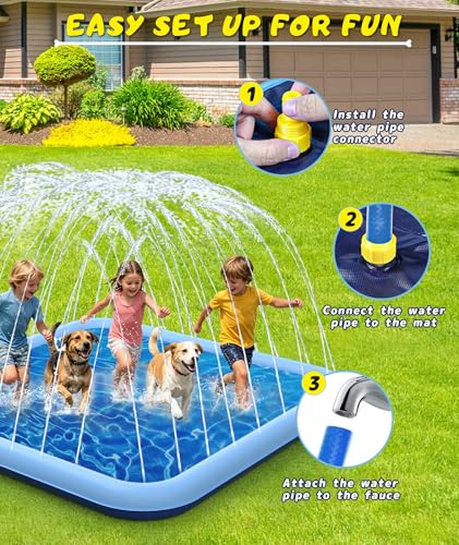 Splash Pad for Dogs & Kids