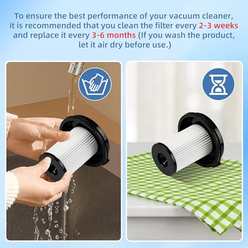 4 Pack Vacuum Filter for Bissell CleanView XR Pet 300W (4 Count)