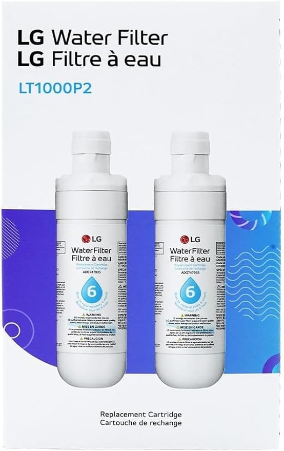 LG Replacement for LG® LT1000P Water Filter (2 Pack)