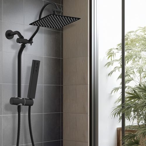 10'' Rainfall Shower Head with 4