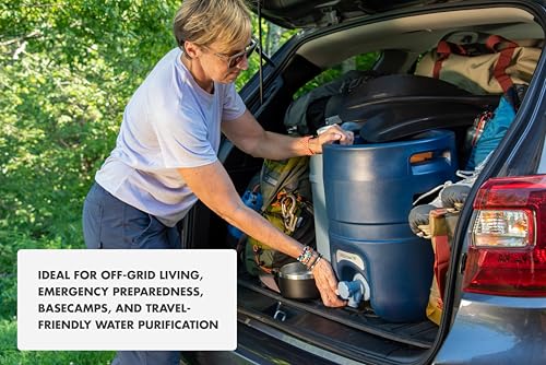 Escape Pressurized Gravity Water Purifier